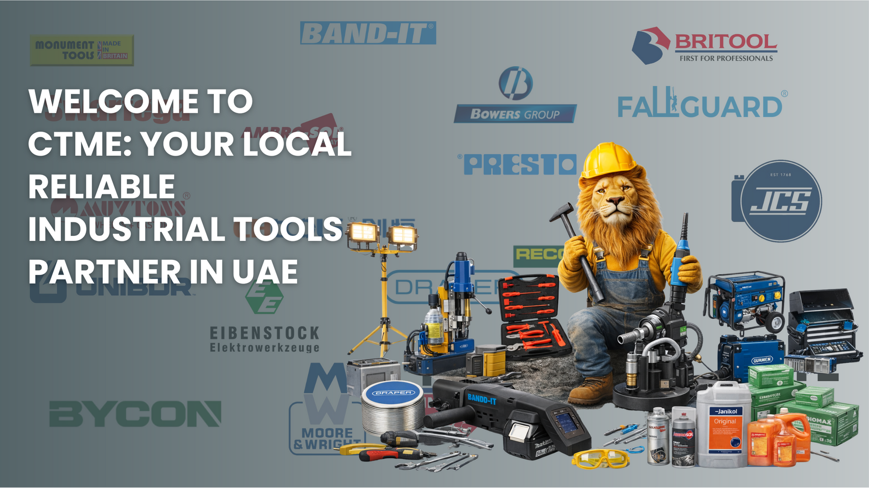 Your Local Reliable Industrial Tools Partner In The UAE