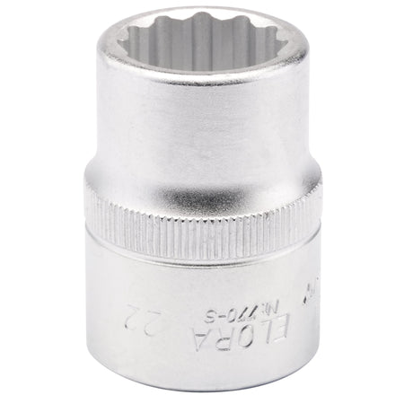 Elora-Bi-Hexagon-Socket,-3/4"-Sq.-Dr.,-22mm