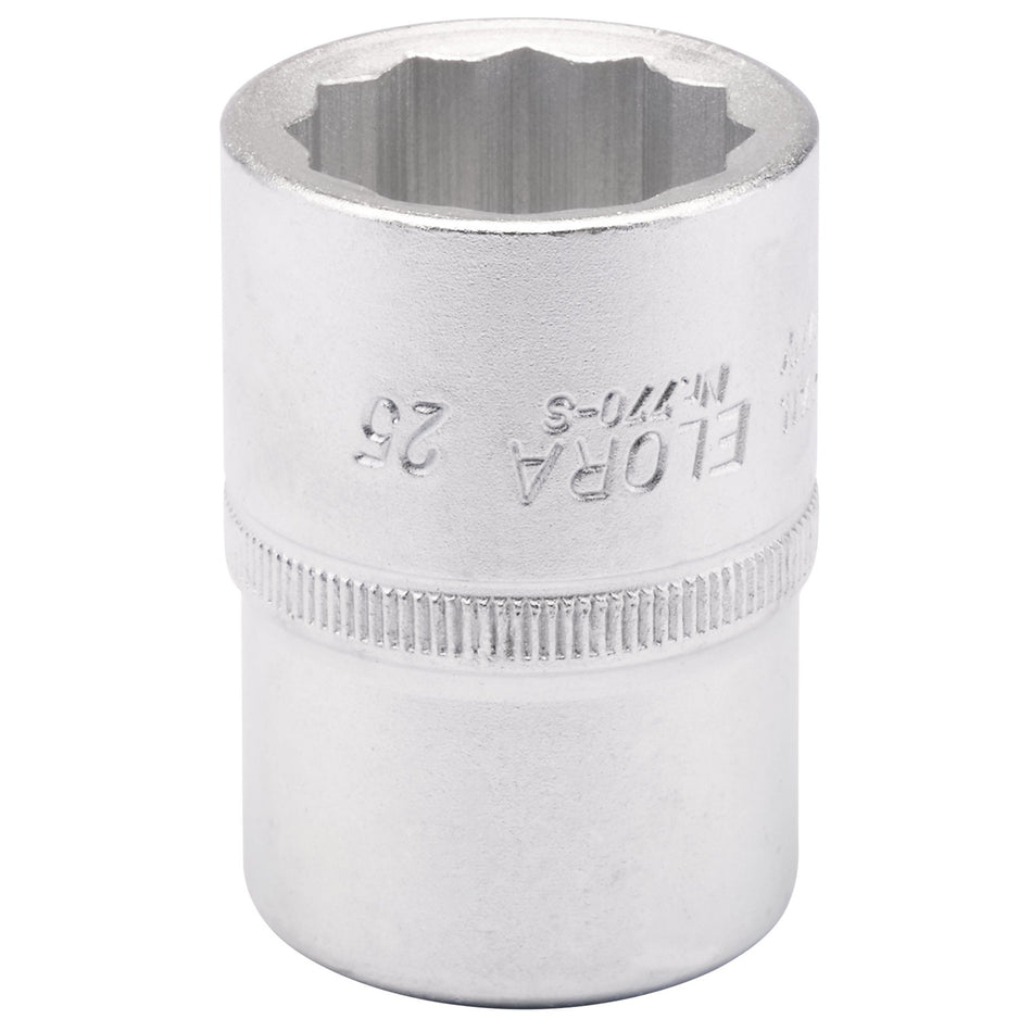 Elora-Bi-Hexagon-Socket,-3/4"-Sq.-Dr.,-25mm