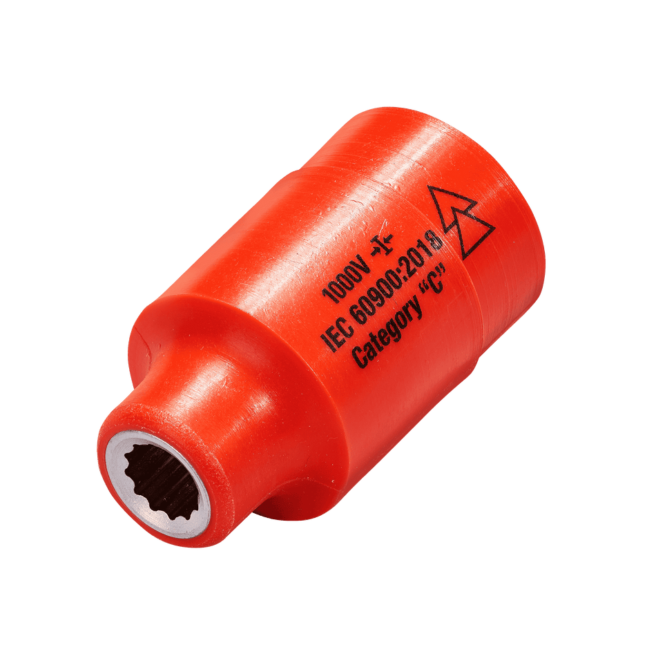 1,000v Insulated 1/2" Drive Socket 1/8" Whitworth