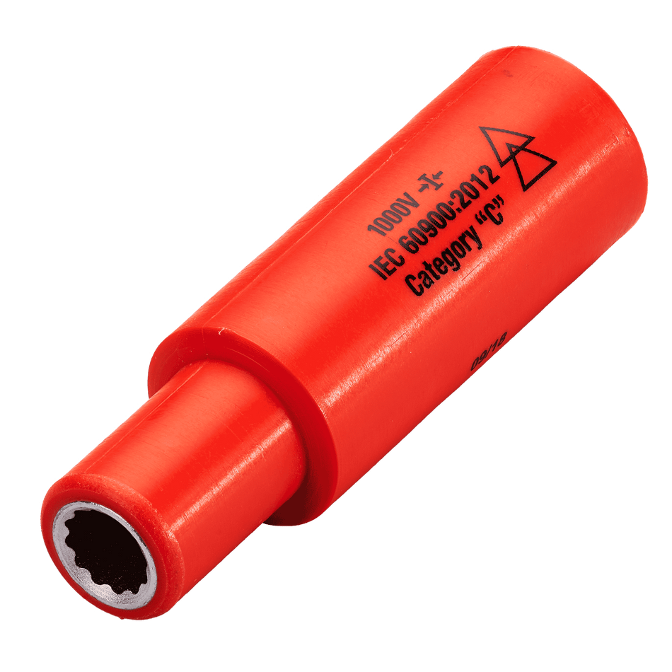 1,000v Insulated 1/2" Drive Deep Socket 10mm
