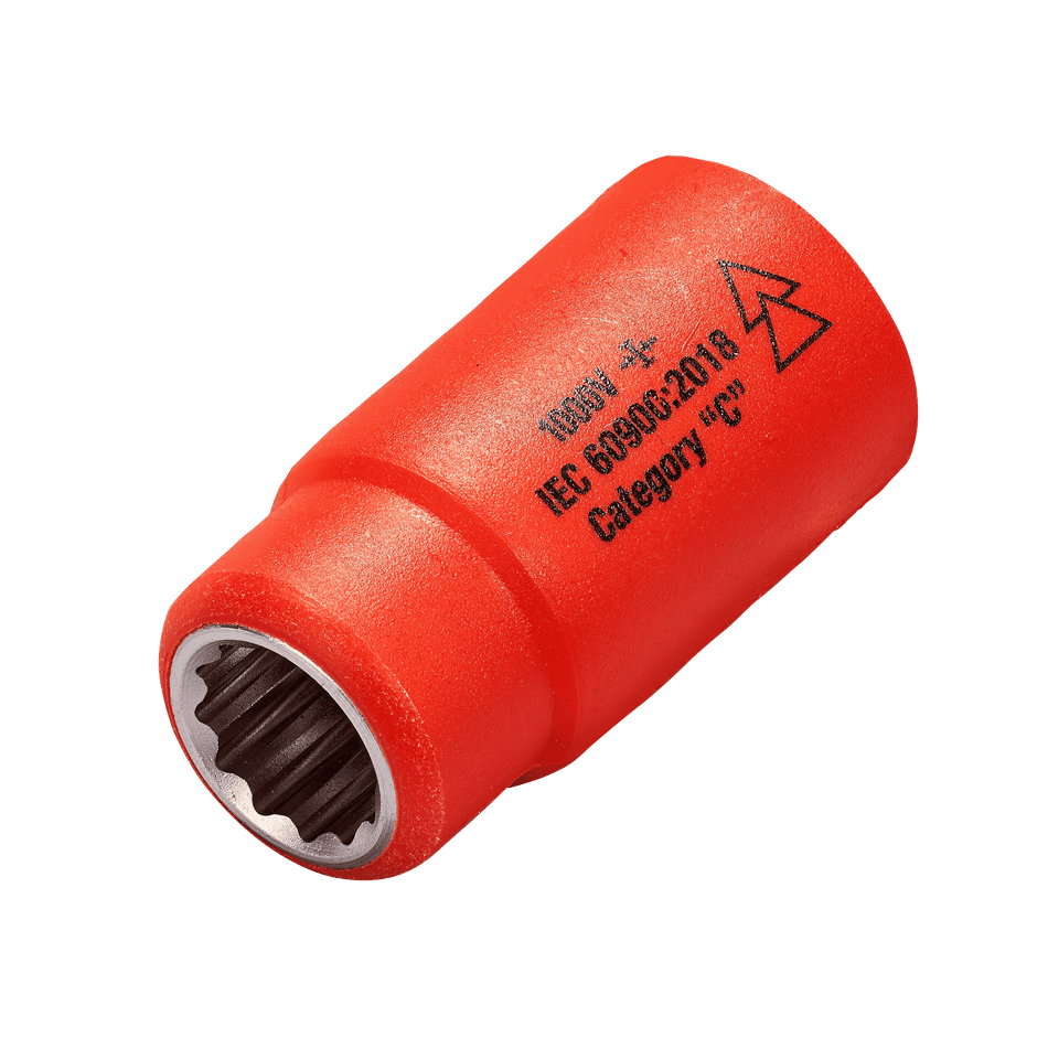 1,000v Insulated 1/2" Drive Socket 13mm