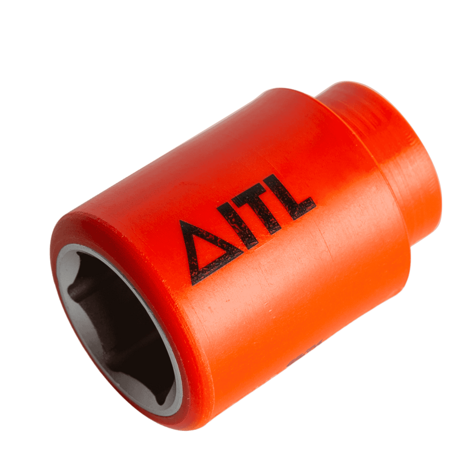 1,000v Insulated 1/2" Drive Socket 23mm (6 point)