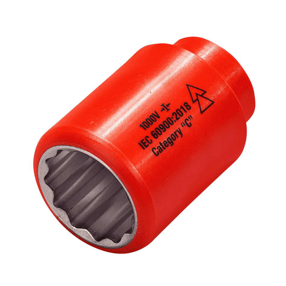 1,000v Insulated 1/2" Drive Socket 26mm