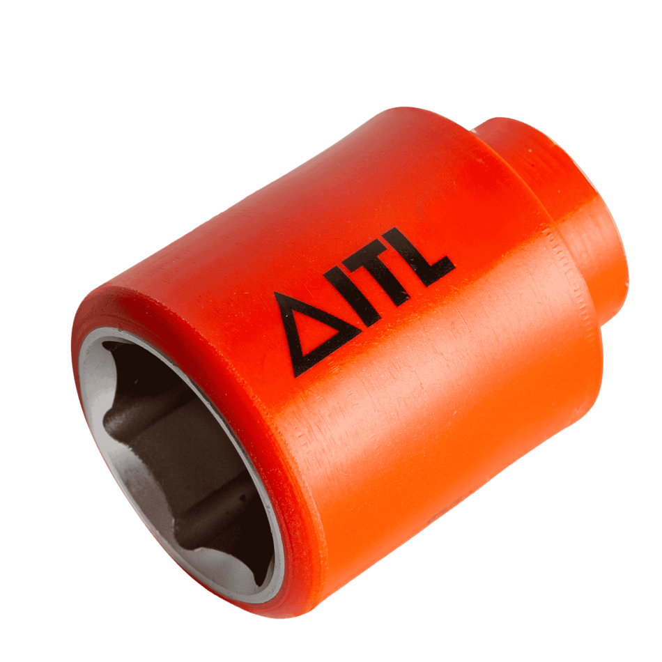 1,000v Insulated 1/2" Drive Socket 32mm (6 point)
