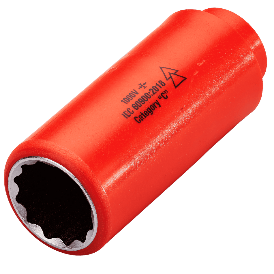 1,000v Insulated 1/2" Drive Deep Socket 1"