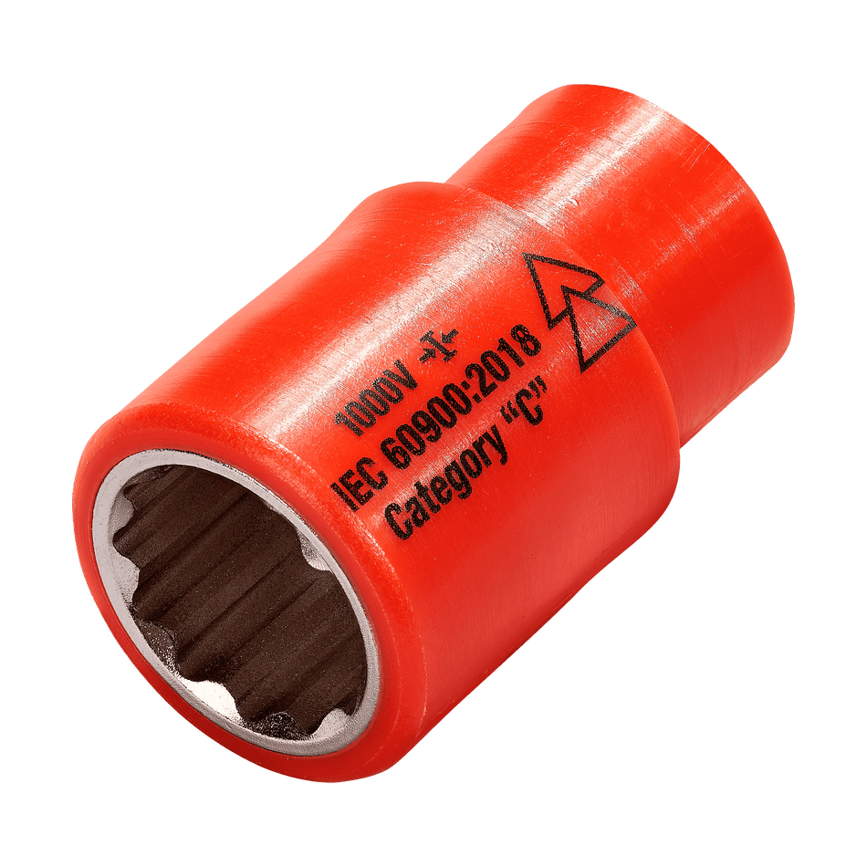 1,000v Insulated 3/8" Drive Socket 11/16"