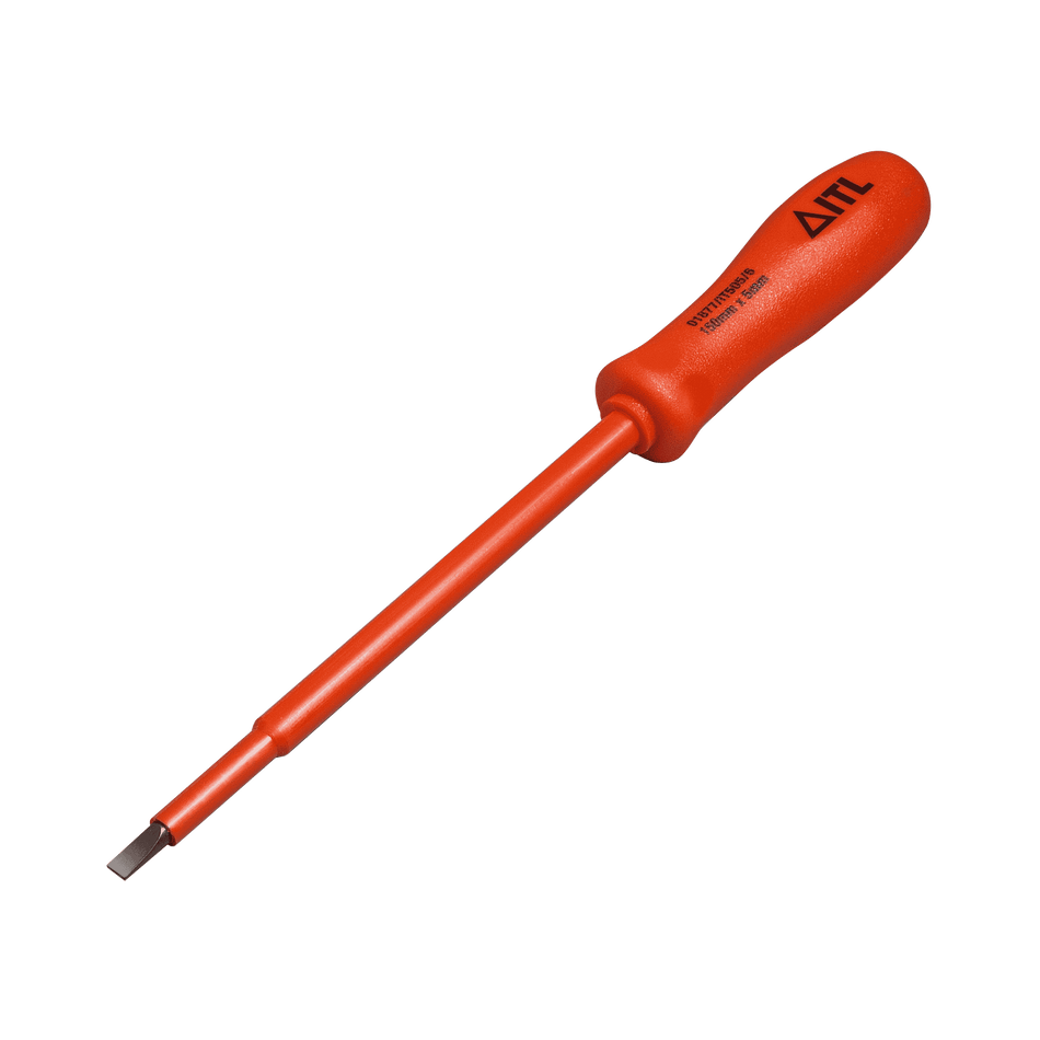 1,000v Insulated Slotted Screwdriver 150mm x 5 x 0.8