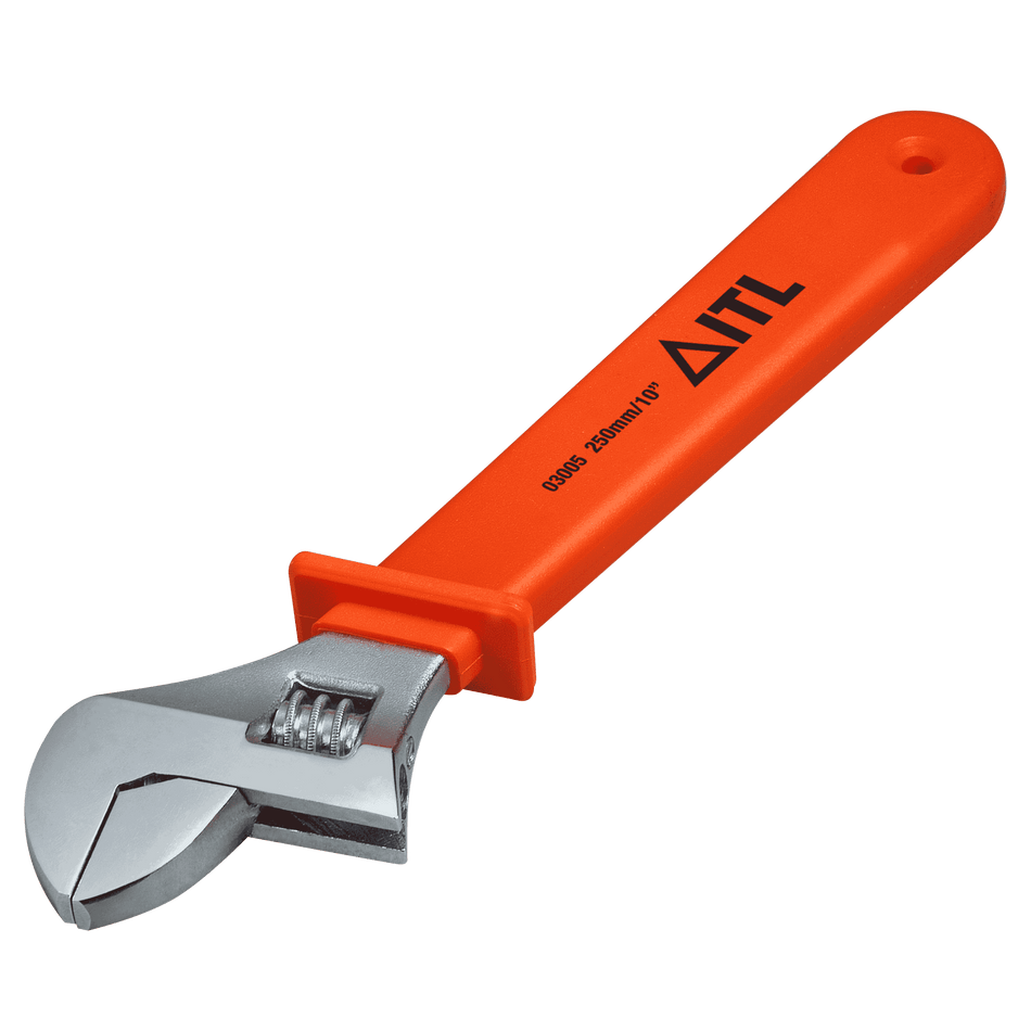 1,000v Insulated 10"/250mm Adjustable Spanner