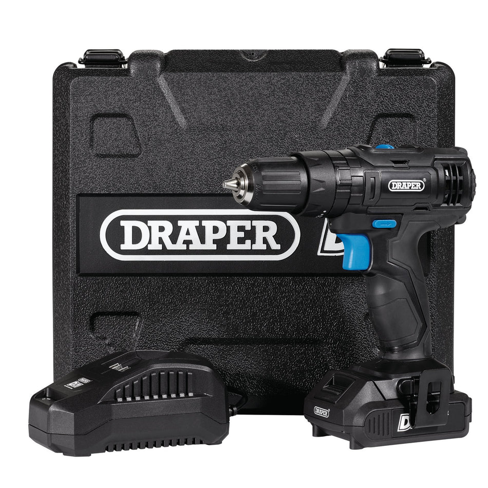 D20-20V-Combi-Drill-Kit,-1-x-2.0Ah-Battery,-1-x-Charger-(13-Piece)