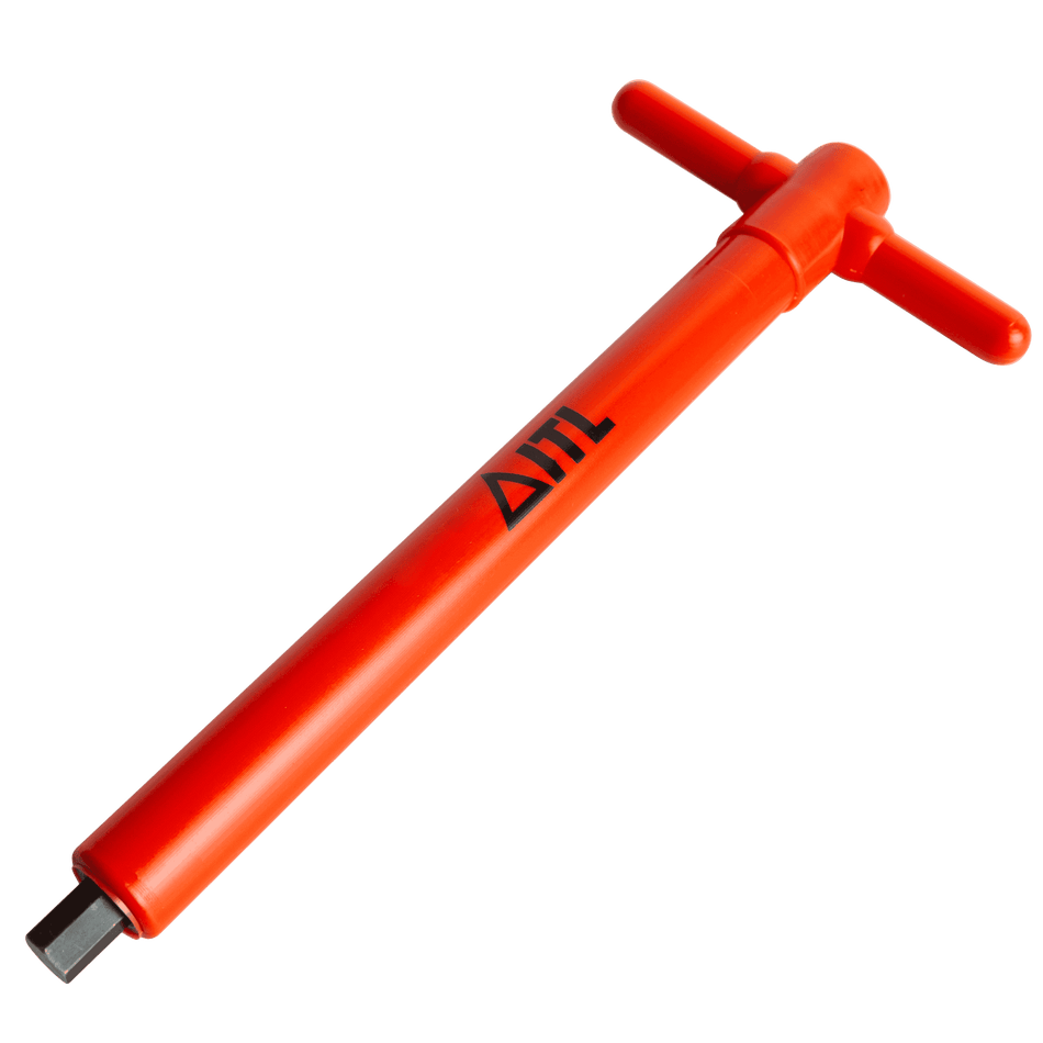 1,000v Insulated 3/8" T Handle Hex Key - 9" Length