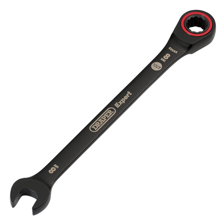 Draper-Expert-HI-TORQ®-Metric-Ratchet-Combination-Spanner,-8mm,-Black