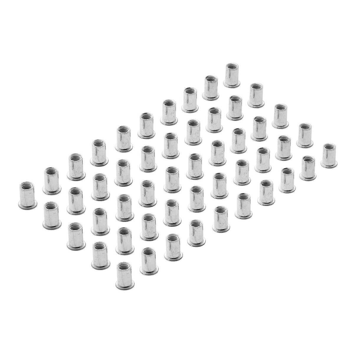Zinc-Plated-Threaded-Insert-Rivet-Nuts,-M10-x-1.5mm-(Pack-of-50)