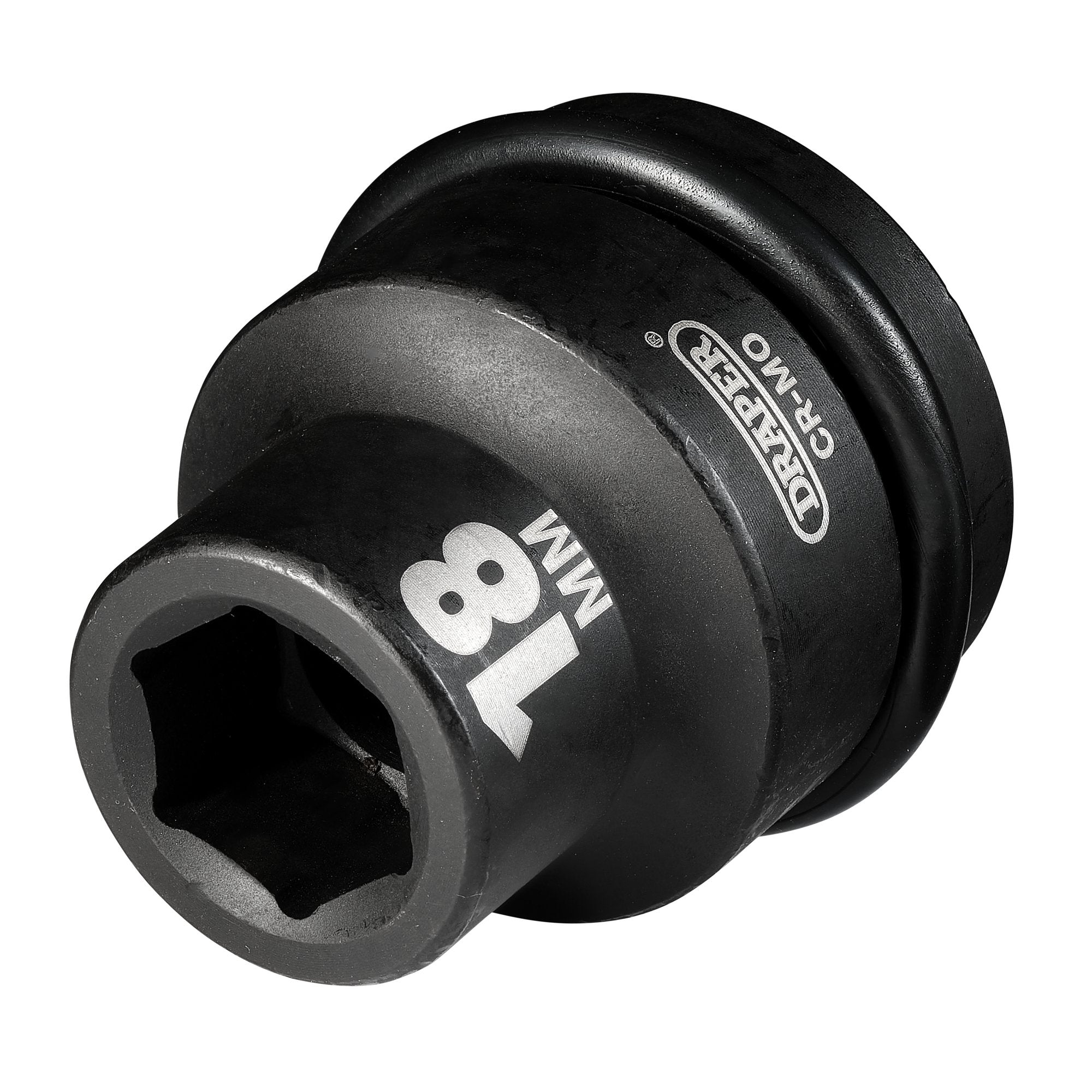 Draper-Hi-TORQ®-Impact-Socket,-3/4"-Sq.-Dr.,-18mm