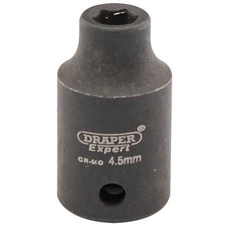 Draper-Expert-HI-TORQ®-6-Point-Impact-Socket,-1/4"-Sq.-Dr.,-4.5mm
