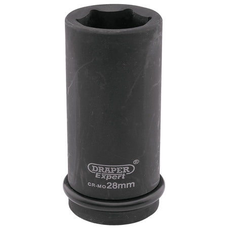 Draper-Expert-HI-TORQ®-6-Point-Deep-Impact-Socket,-3/4"-Sq.-Dr.,-28mm