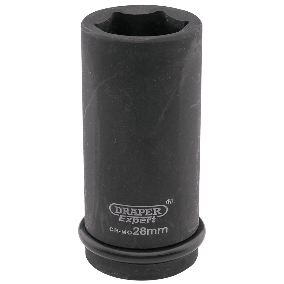 Draper-Expert-HI-TORQ®-6-Point-Deep-Impact-Socket,-3/4"-Sq.-Dr.,-28mm