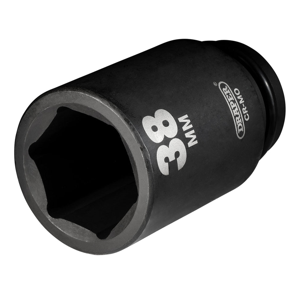 Draper-Hi-TORQ®-Deep-Impact-Socket,-3/4"-Sq.-Dr.,-38mm