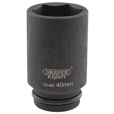 Draper-Expert-HI-TORQ®-6-Point-Deep-Impact-Socket,-3/4"-Sq.-Dr.,-40mm
