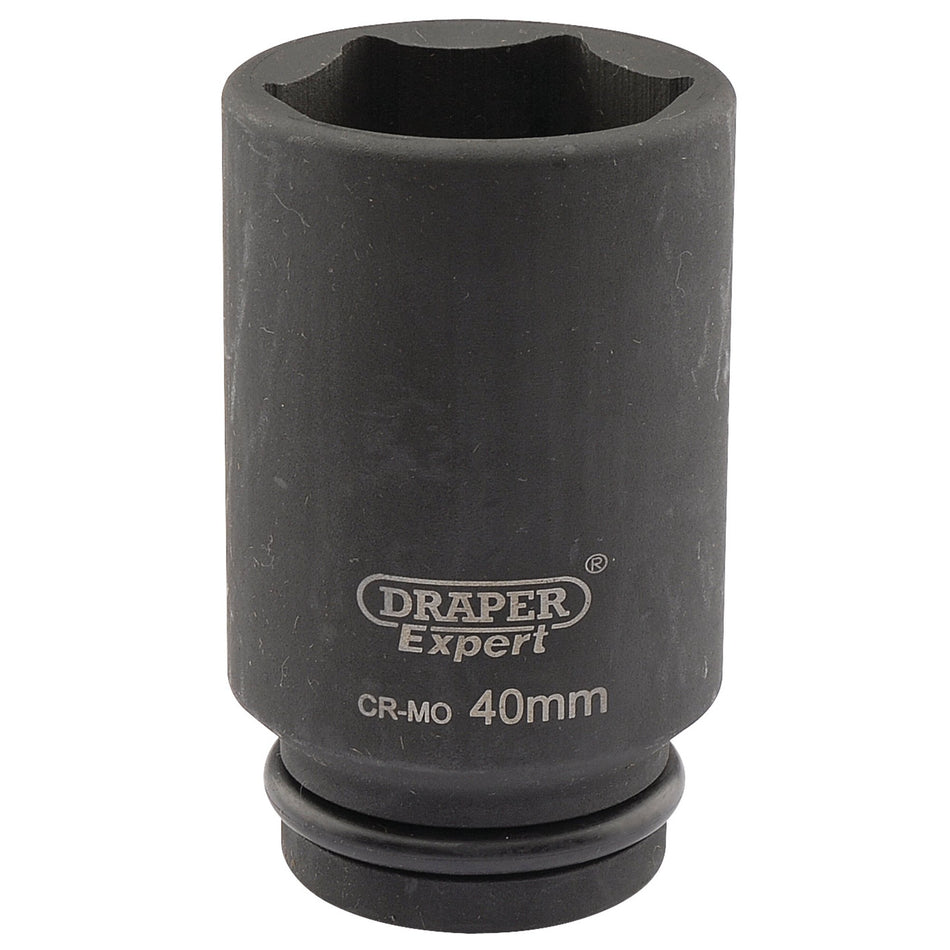 Draper-Expert-HI-TORQ®-6-Point-Deep-Impact-Socket,-3/4"-Sq.-Dr.,-40mm
