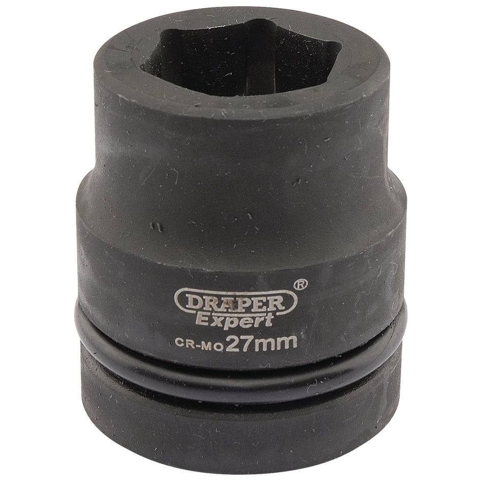 Draper-Expert-HI-TORQ®-6-Point-Impact-Socket,-1"-Sq.-Dr.,-27mm