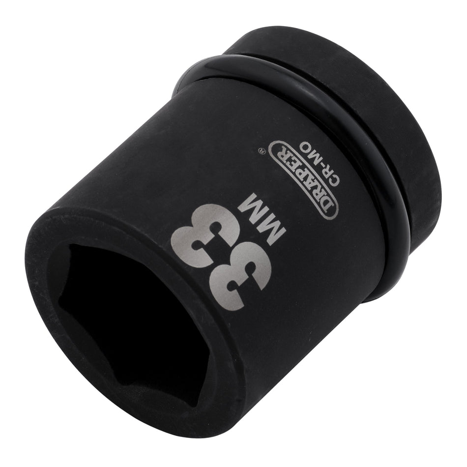 Draper-Hi-TORQ®-Impact-Socket,-1"-Sq.-Dr.,-33mm