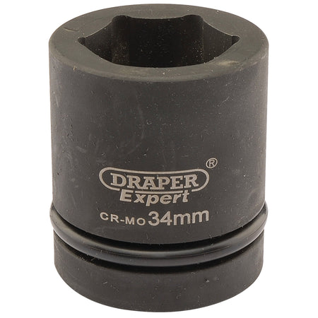 Draper-Hi-TORQ®-Impact-Socket,-1"-Sq.-Dr.,-34mm