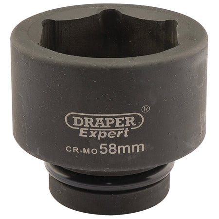 Draper-Expert-HI-TORQ®-6-Point-Impact-Socket,-1"-Sq.-Dr.,-58mm
