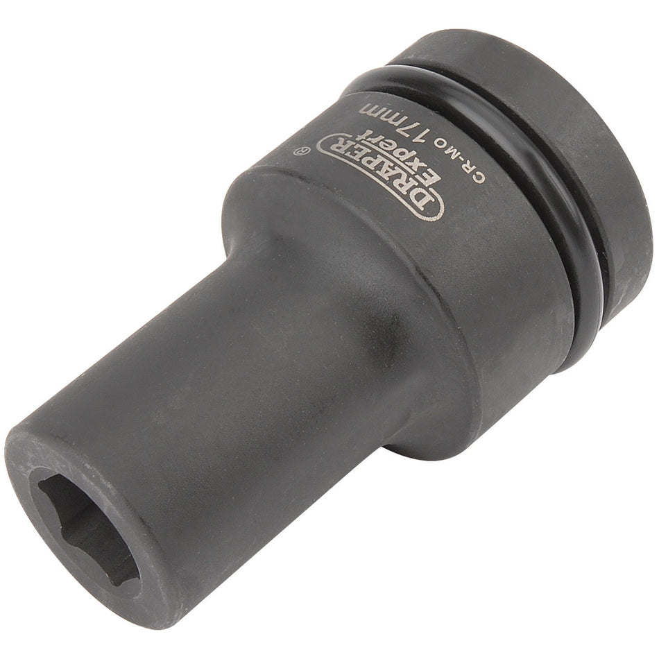 Draper-Expert-HI-TORQ®-6-Point-Deep-Impact-Socket,-1"-Sq.-Dr.,-17mm
