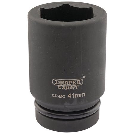 Draper-Expert-HI-TORQ®-6-Point-Deep-Impact-Socket,-1"-Sq.-Dr.,-41mm