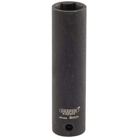 Draper-Expert-HI-TORQ®-6-Point-Deep-Impact-Socket,-1/4"-Sq.-Dr.,-9mm