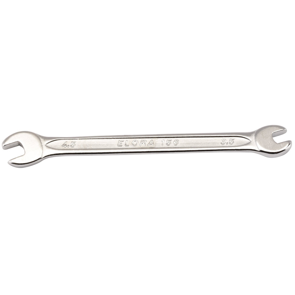 Elora-Midget-Metric-Double-Open-End-Spanner,-3.5-x-4.5mm