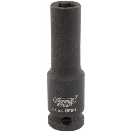 Draper-Expert-HI-TORQ®-6-Point-Deep-Impact-Socket,-3/8"-Sq.-Dr.,-9mm