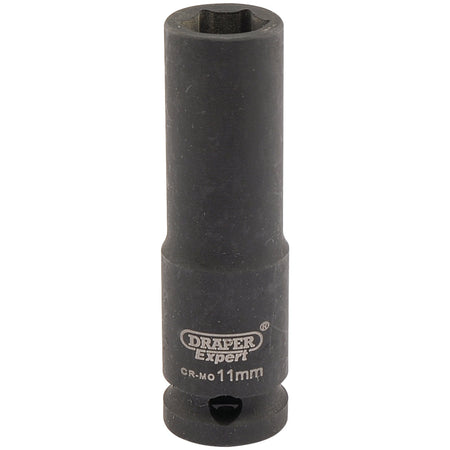 Draper-Expert-HI-TORQ®-6-Point-Deep-Impact-Socket,-3/8"-Sq.-Dr.,-11mm