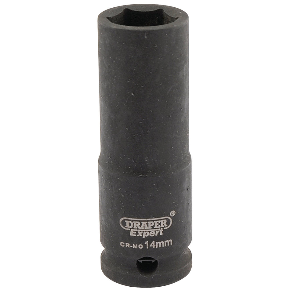 Draper-Expert-HI-TORQ®-6-Point-Deep-Impact-Socket,-3/8"-Sq.-Dr.,-14mm