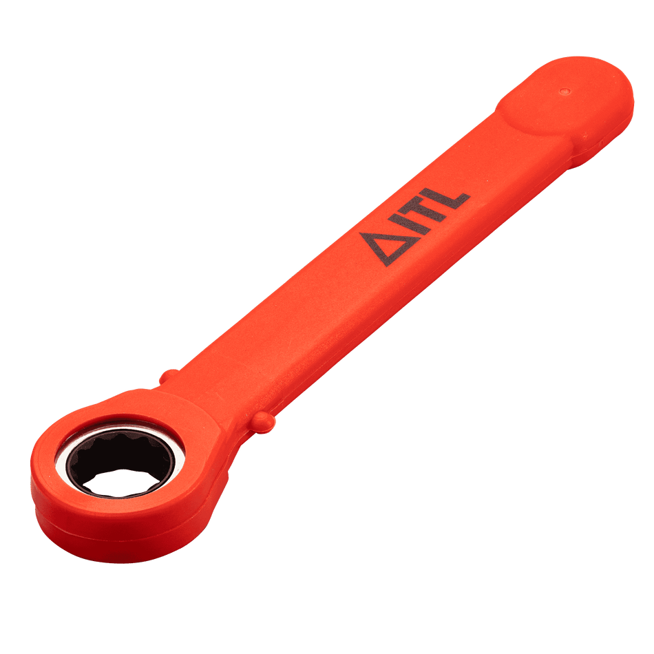 1,000v Insulated 1" Insulated Ratchet Ring Spanner