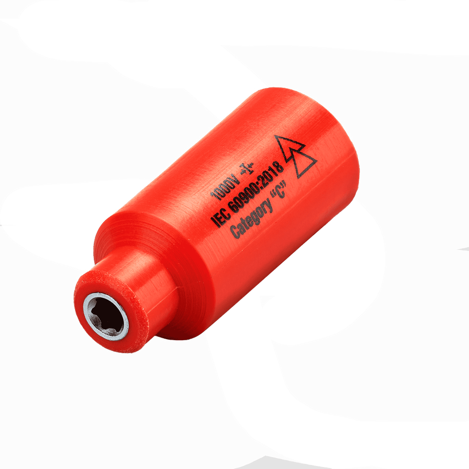 1,000v Insulated 1/4" Drive Socket 4.5mm (6 point)