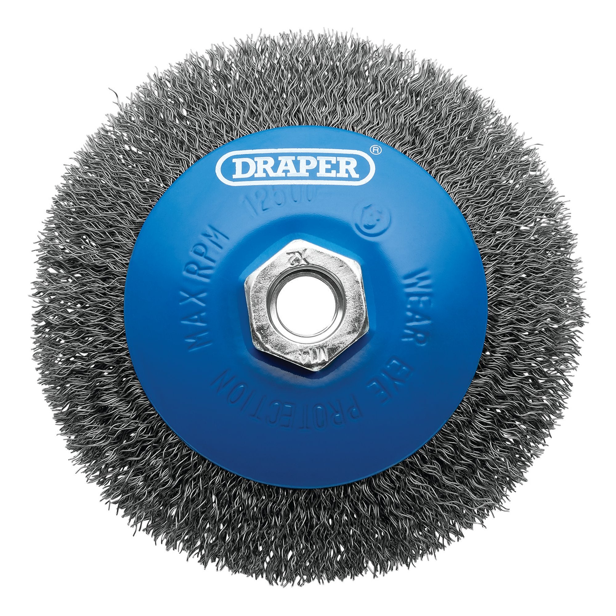 Steel-Bevelled-Crimped-Wire-Wheel-Brush,-115mm,-M14