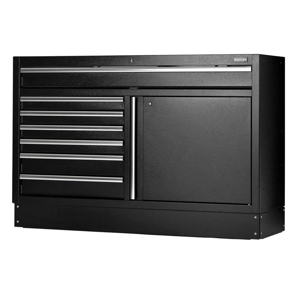 BUNKER®-Modular-Floor-Cabinet,-7-Drawer,-1360mm