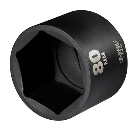 Draper-HI-TORQ®-Deep-Impact-Socket,-1"-Sq.-Dr.,-80mm