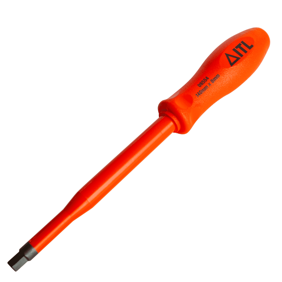 1,000v Insulated 8mm Hex Key Screwdriver (Slim)