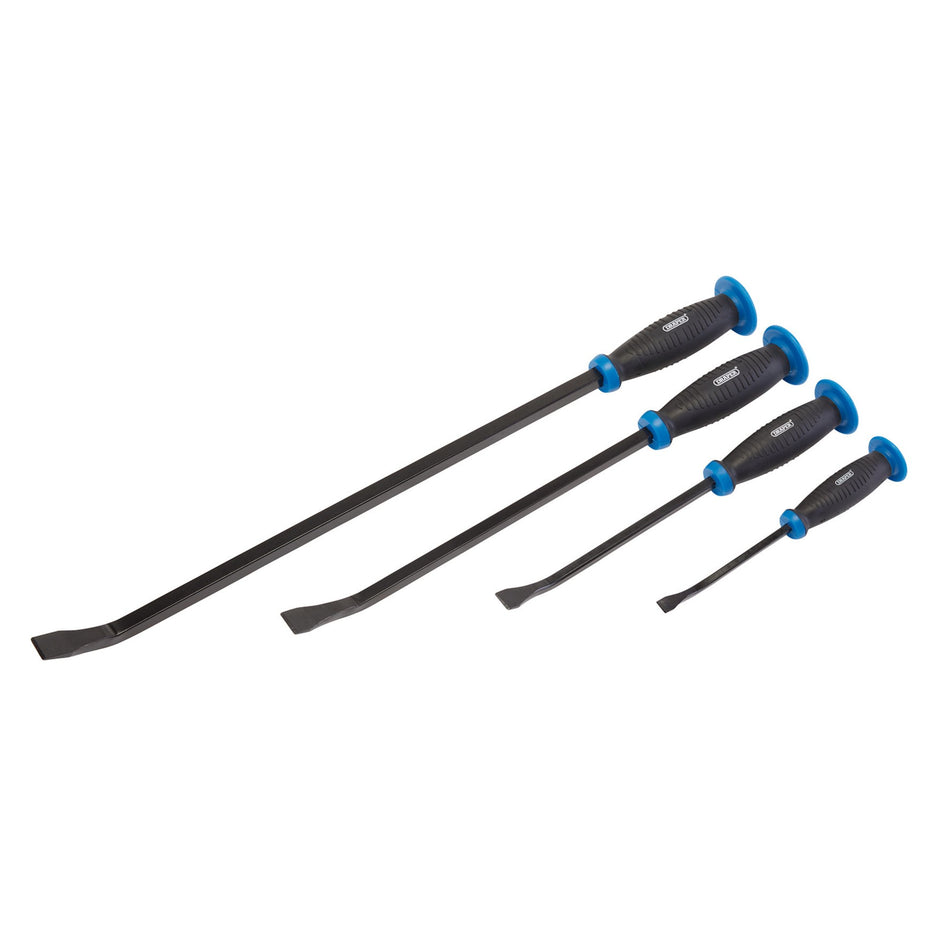 Pound-Thru'-Soft-Grip-Pry-Bar-Set-with-Hand-Guard-(4-Piece)