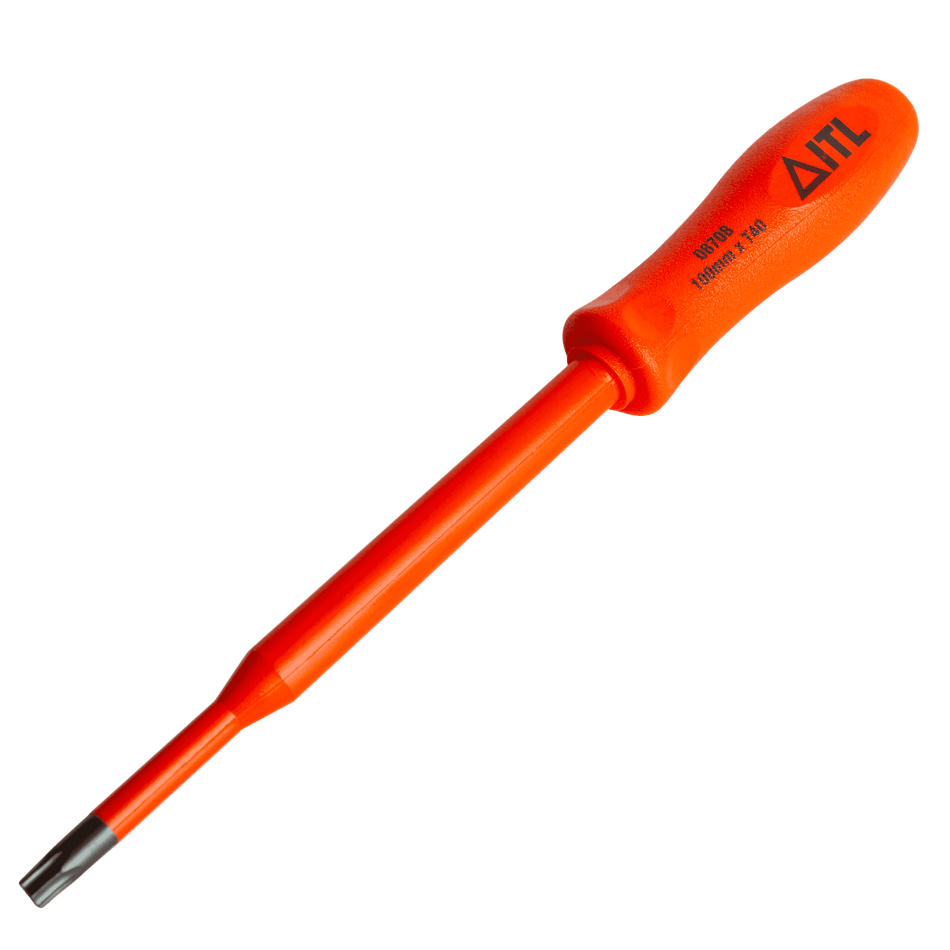 1,000v Insulated T40 Key Screwdriver (Slim)