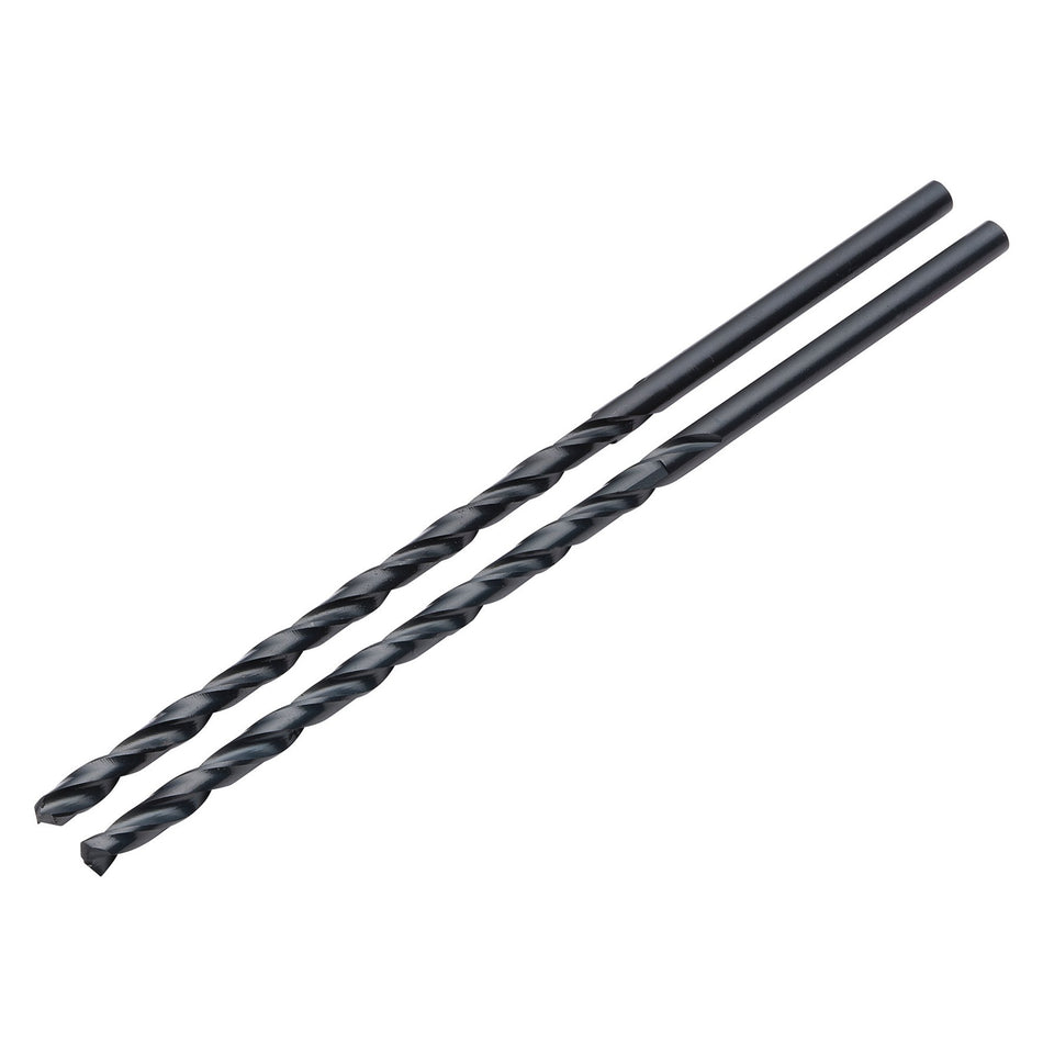 Black-HSS-Long-Drill-Bit-3.5-x-100mm-(Pack-of-2)