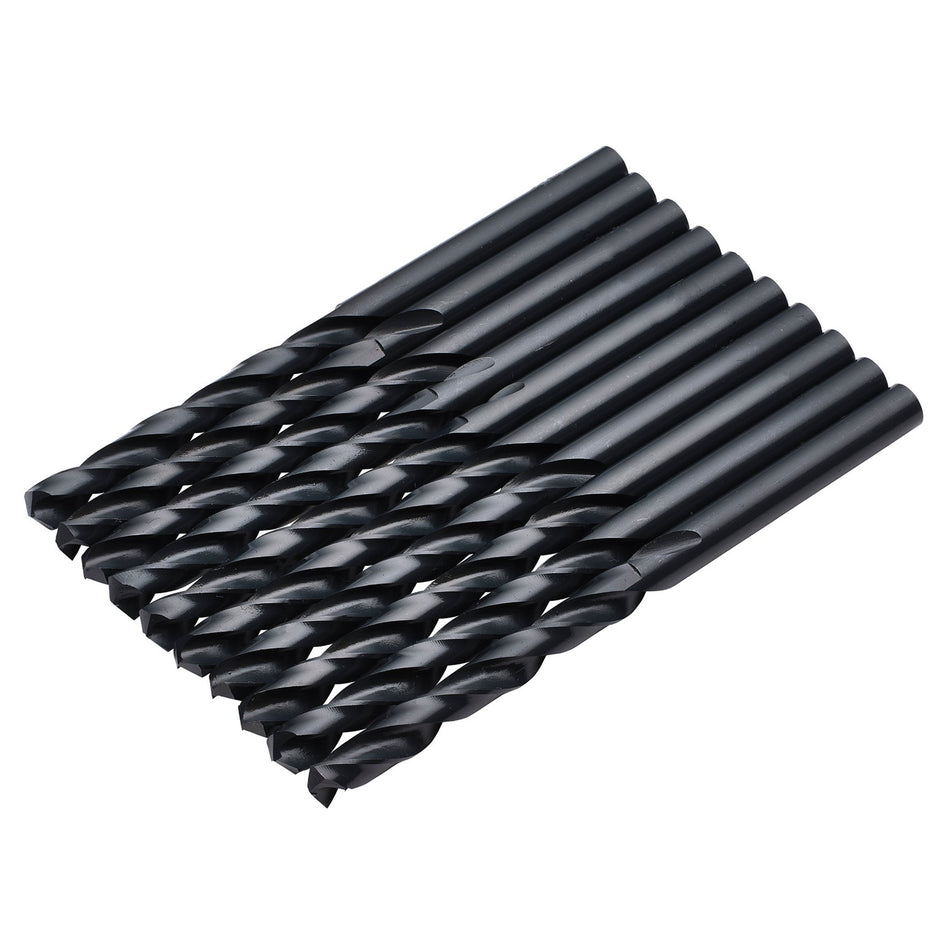 Black-HSS-Drill-Bit,-6.5mm-x-101mm-(Pack-of-10)