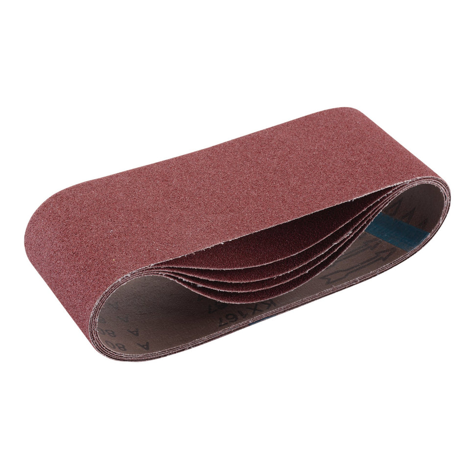 Cloth-Sanding-Belt,-100-x-610mm,-80-Grit-(Pack-of-5)