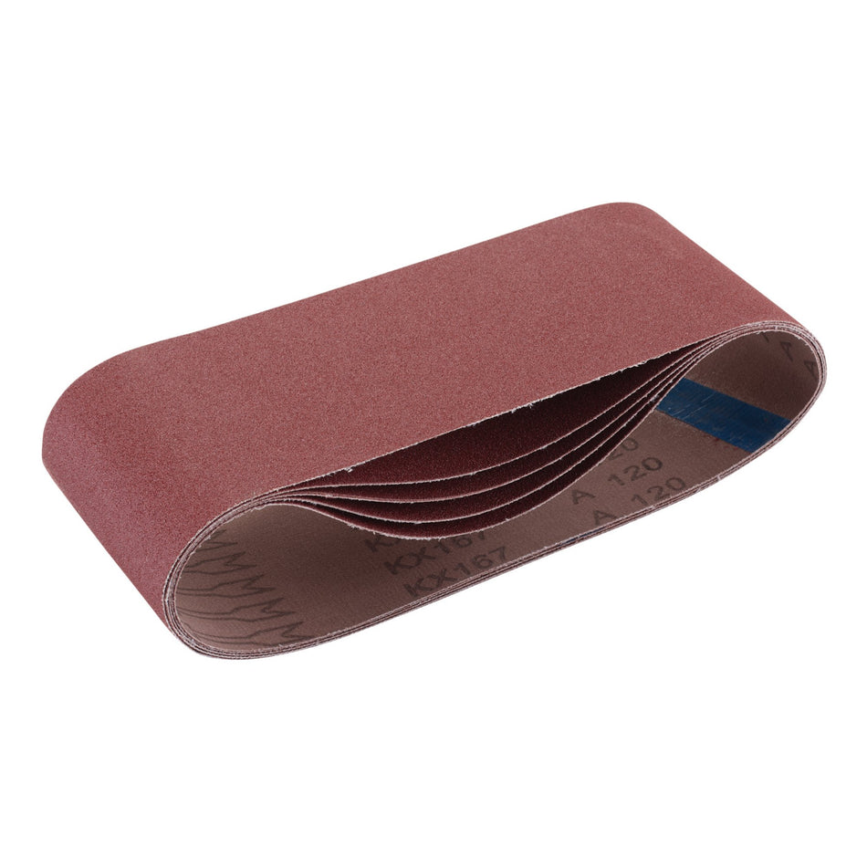 Cloth-Sanding-Belt,-100-x-610mm,-120-Grit-(Pack-of-5)