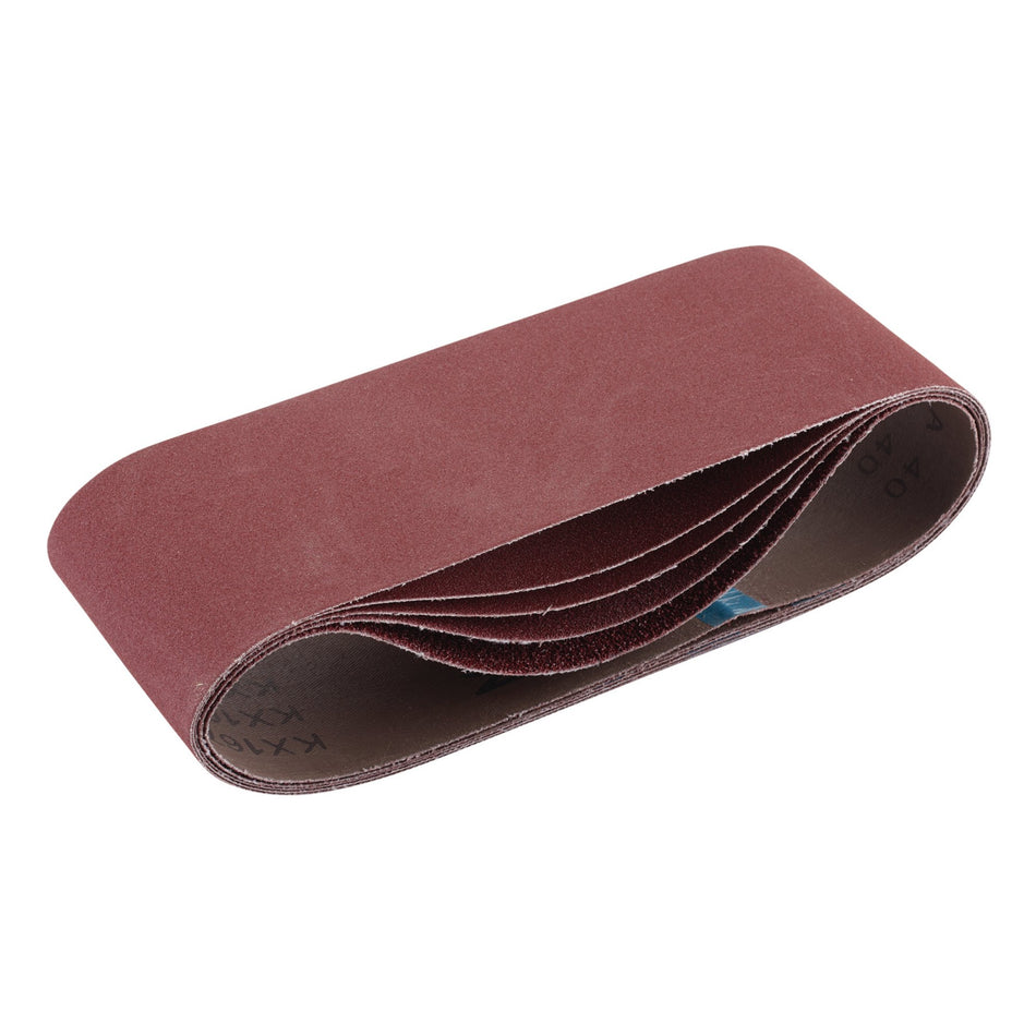 Cloth-Sanding-Belt,-100-x-610mm,-Assorted-Grit-(Pack-of-5)