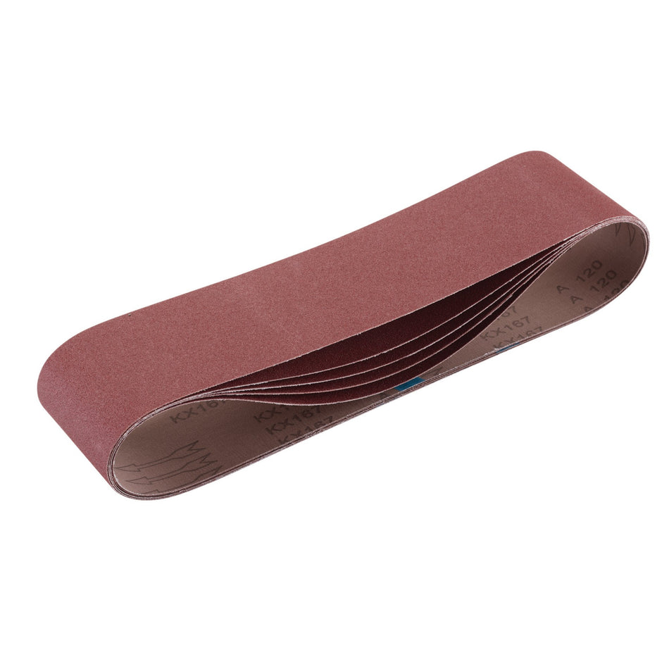 Cloth-Sanding-Belt,-100-x-915mm,-120-Grit-(Pack-of-5)