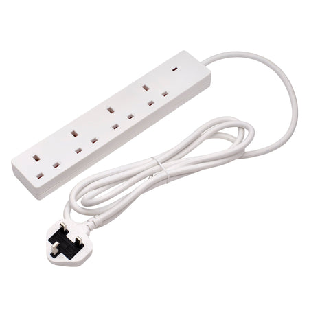 Four-Socket-Extension-Lead-with-Neon-Indicator,-2m